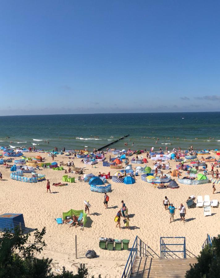Apartament Przy Plazy Rewal - 1St Line Apartment Dış mekan fotoğraf